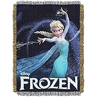 Northwest Frozen Woven Tapestry Throw Blanket, 48
