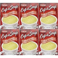 Lipton Cup-A-Soup Cream of Chicken, 2.4 Ounce (Pack of 6)