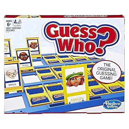 Hasbro Gaming Guess Who? Original Guessing Game For Kids Ages 6 & Up for 2 Players