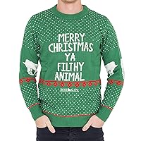 Merry Christmas Filthy Animal Kevin Festive Holiday Ugly Chritmas Sweater