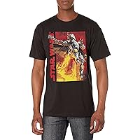 STAR WARS Men's My Backpack's Got Jets Graphic T-Shirt
