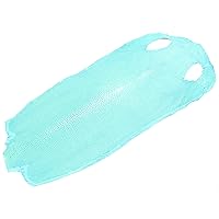 PELGIO Genuine Polished Stingray Shagreen Skin Leather Soft Hide Pelt Grade A (Turquoise Blue, 6