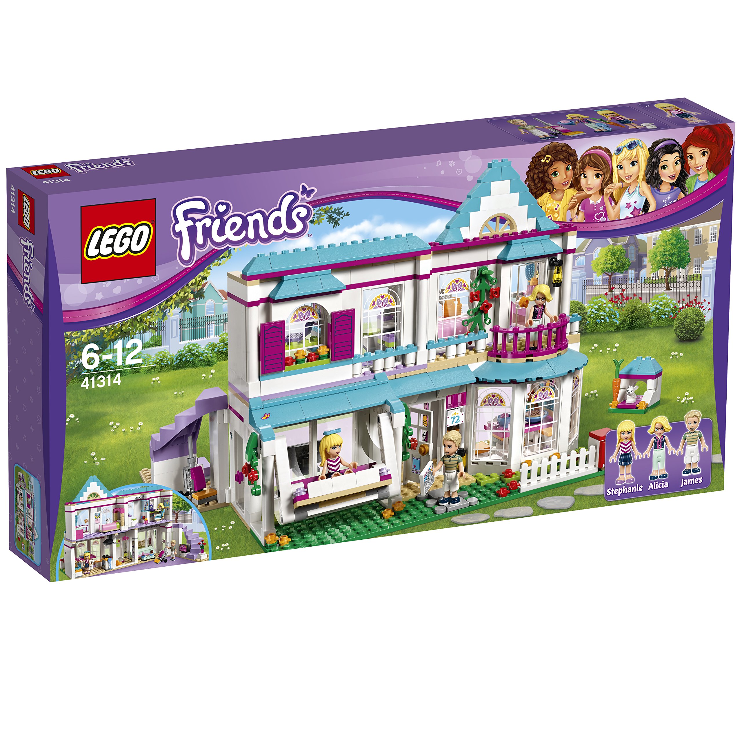 Original - 1 Pack - LEGO Friends Stephanie's House 41314 Building Kit