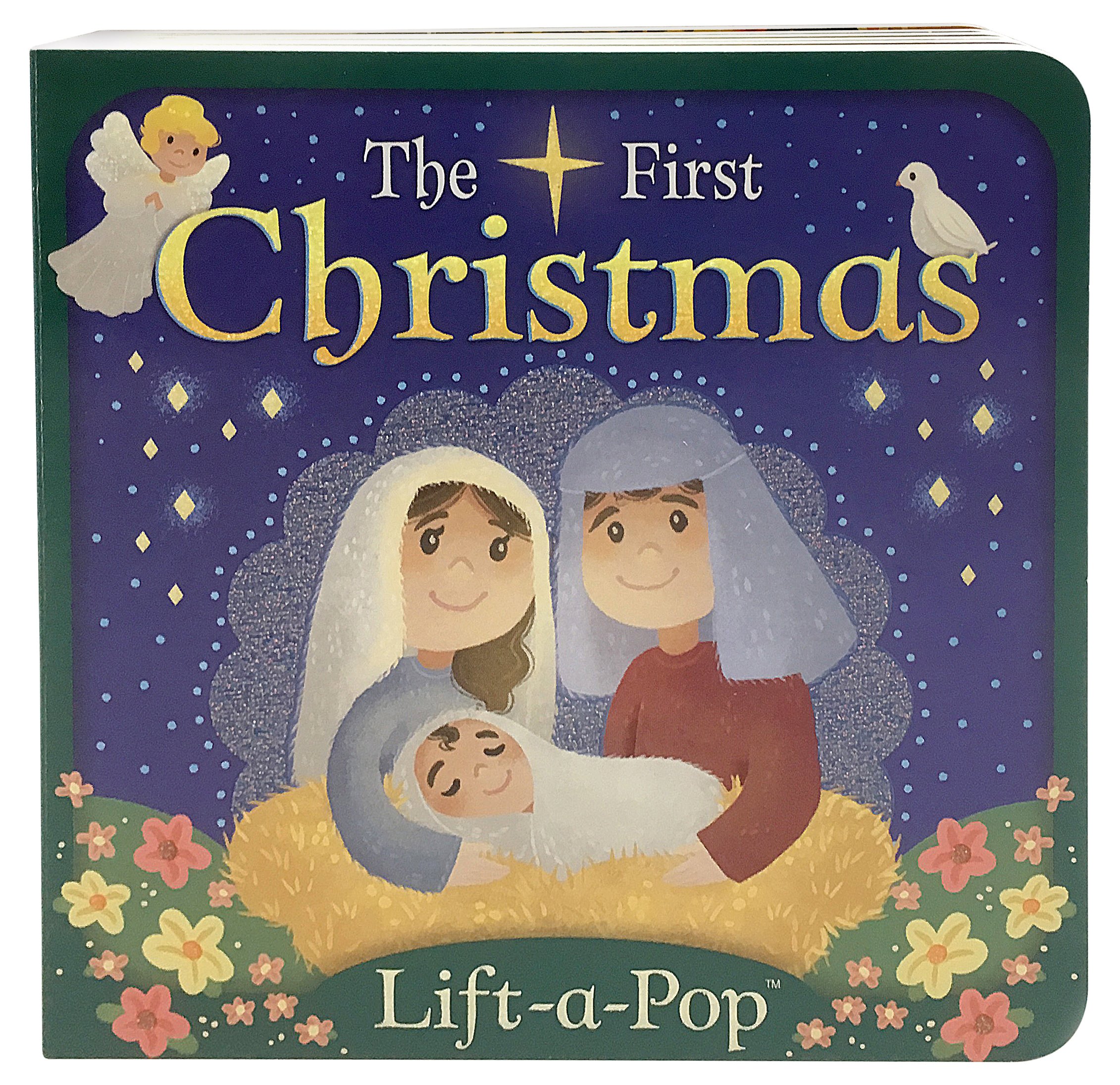 The First Christmas: Lift-a-Pop Pop-Up Board Book Holiday Gift For Babies and Toddlers