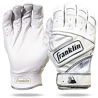 Franklin Sports MLB Baseball Batting Gloves - Powerstrap Adult + Youth Batting Gloves - Men's + Women's Baseball + Softball Batting Gloves - Boys + Girls Batting Gloves