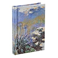Claude Monet Mini Notebook: Pocket Size Mini Hardcover Notebook with Painted Edge Paper