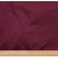 Luna Jacquard, Black/Fuschia