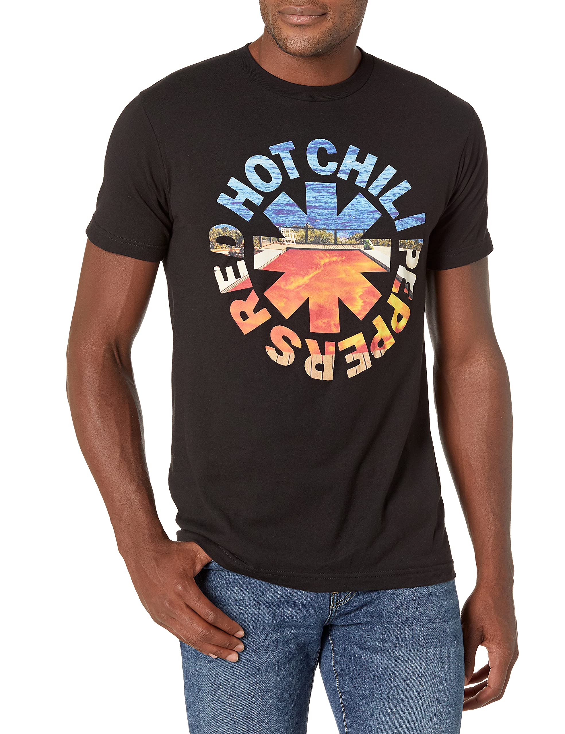 Red Hot Chili Peppers Men's Official Californication Asterisk T-Shirt