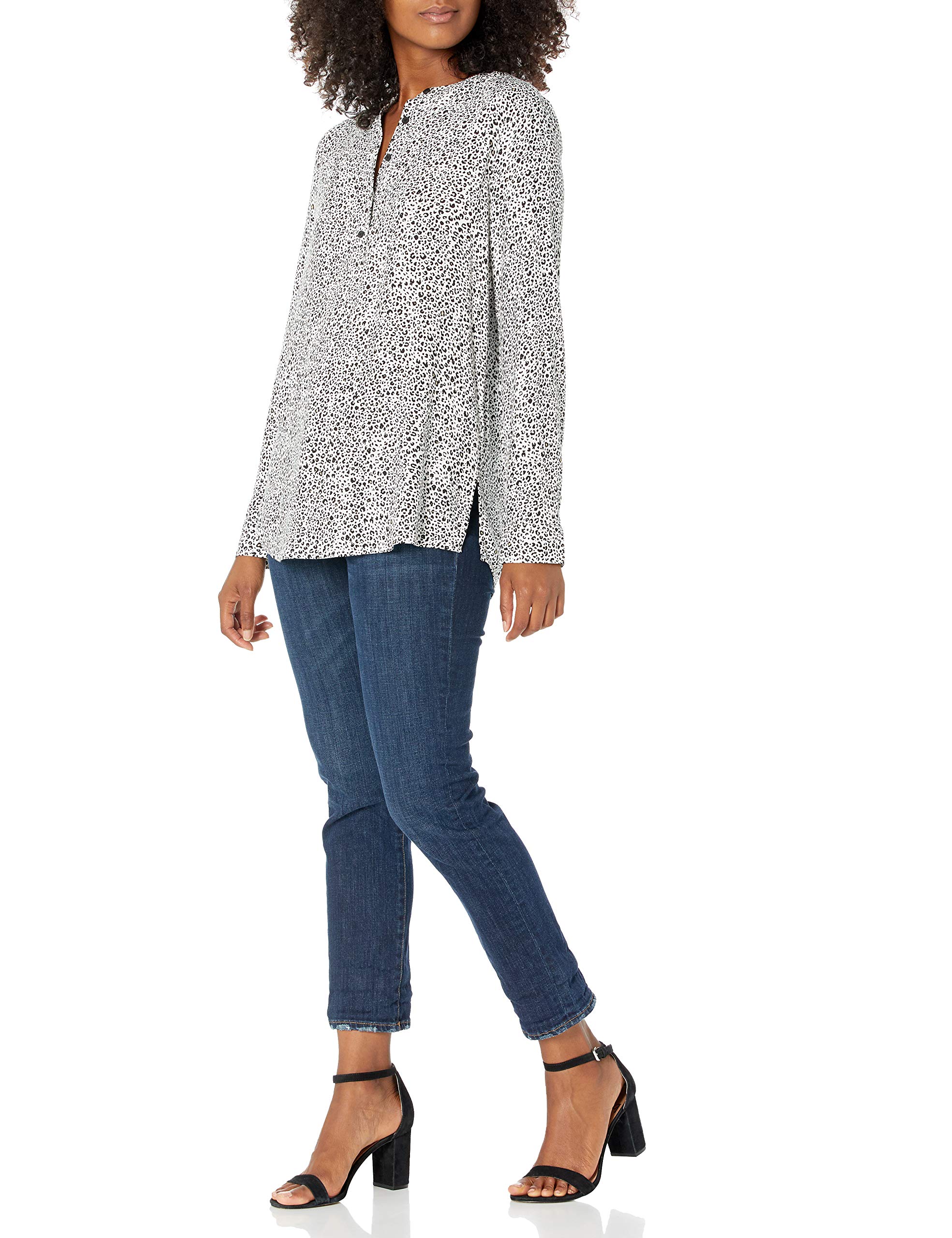 Amazon Essentials Women's Long-Sleeve Woven Blouse