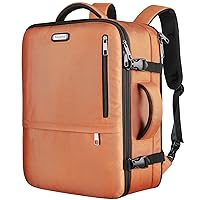 Mogplof Flight Approved Carry on Travel Backpack for Women Men, 40L Extra Large Capacity Airline Approved Expandable Weekender Luggage Suitcase Fit for 17 17.3 Inch Laptop