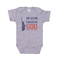 One Nation Under God/Baby Onesie/Sublimation/Infant Bodysuit/Patriotic/Newborn Outfit