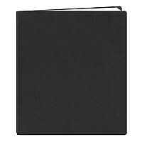 Pioneer FTM15BK Family Treasures Deluxe 12-by-15-Inch Memory Book with Fabric Cover, Black