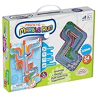 Magnetic Marble Run, Assorted Colors, 9.6