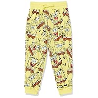 Spongebob Squarepants Jogger All Over Print Sweatpants-Girls 4-16