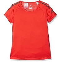adidas Girls Tshirts Kids Training Cool Tee Running Climacool Coral (170/15-16 Years)