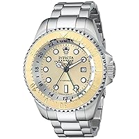 Invicta Men's 16962 Reserve Stainless Steel Bracelet Watch with Gold-Tone Bezel