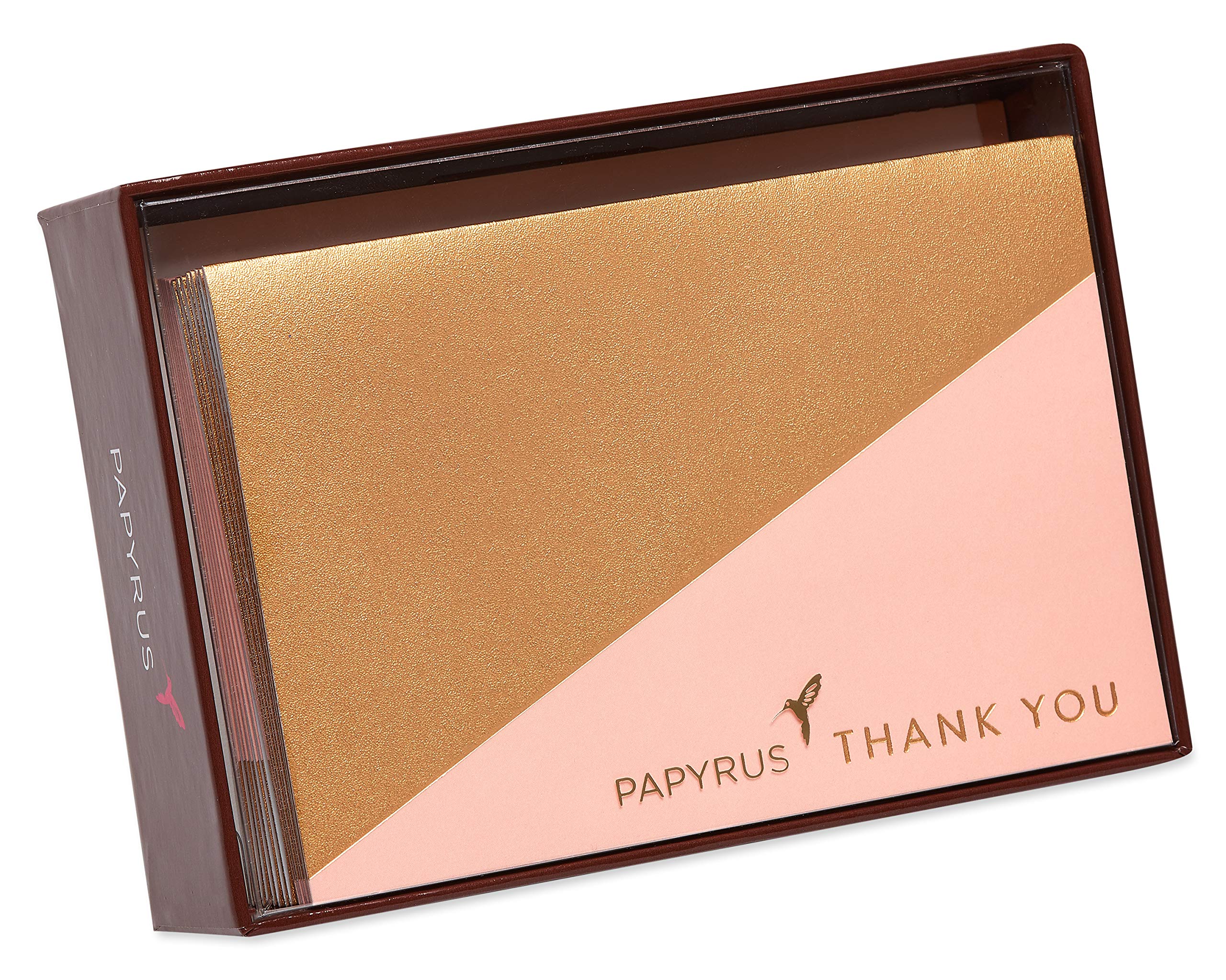 Papyrus Thank You Cards with Envelopes, Geometric (14-Count)