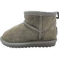Crystal Unisex Young Age TODDLER Genuine Sheepskin Shearing Winter Snow Boots