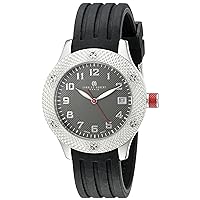 Charles-Hubert, Paris Women's 6979-C Premium Collection Analog Display Japanese Quartz Black Watch