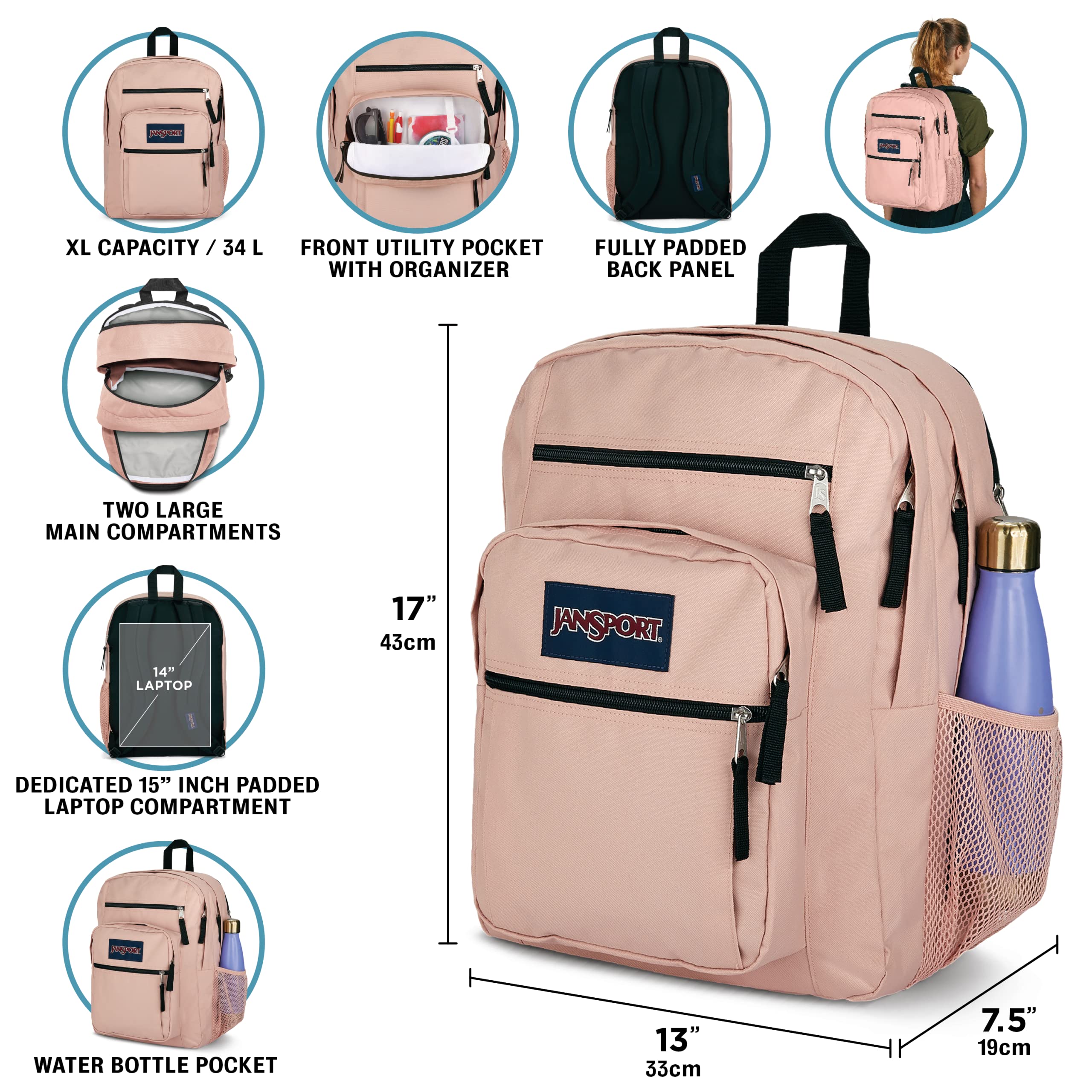 JanSport TDN7 Big Student Backpack