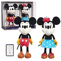 Disney Treasures From the Vault, Limited Edition Mickey and Minnie Mouse Plush, Amazon Exclusive