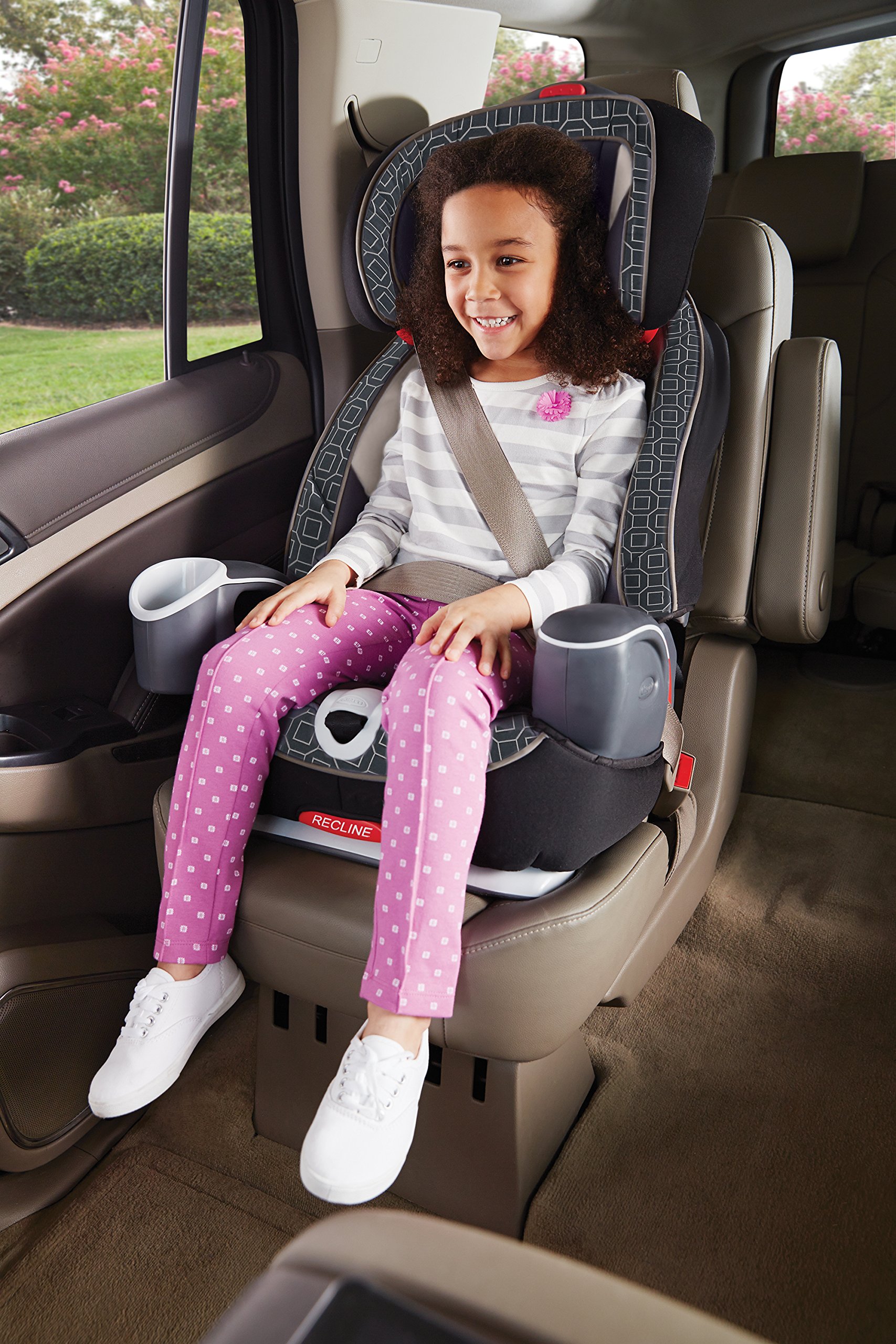 GRACO Nautilus 65 LX 3-in-1 Harness Booster Car Seat, Pierce,One Size