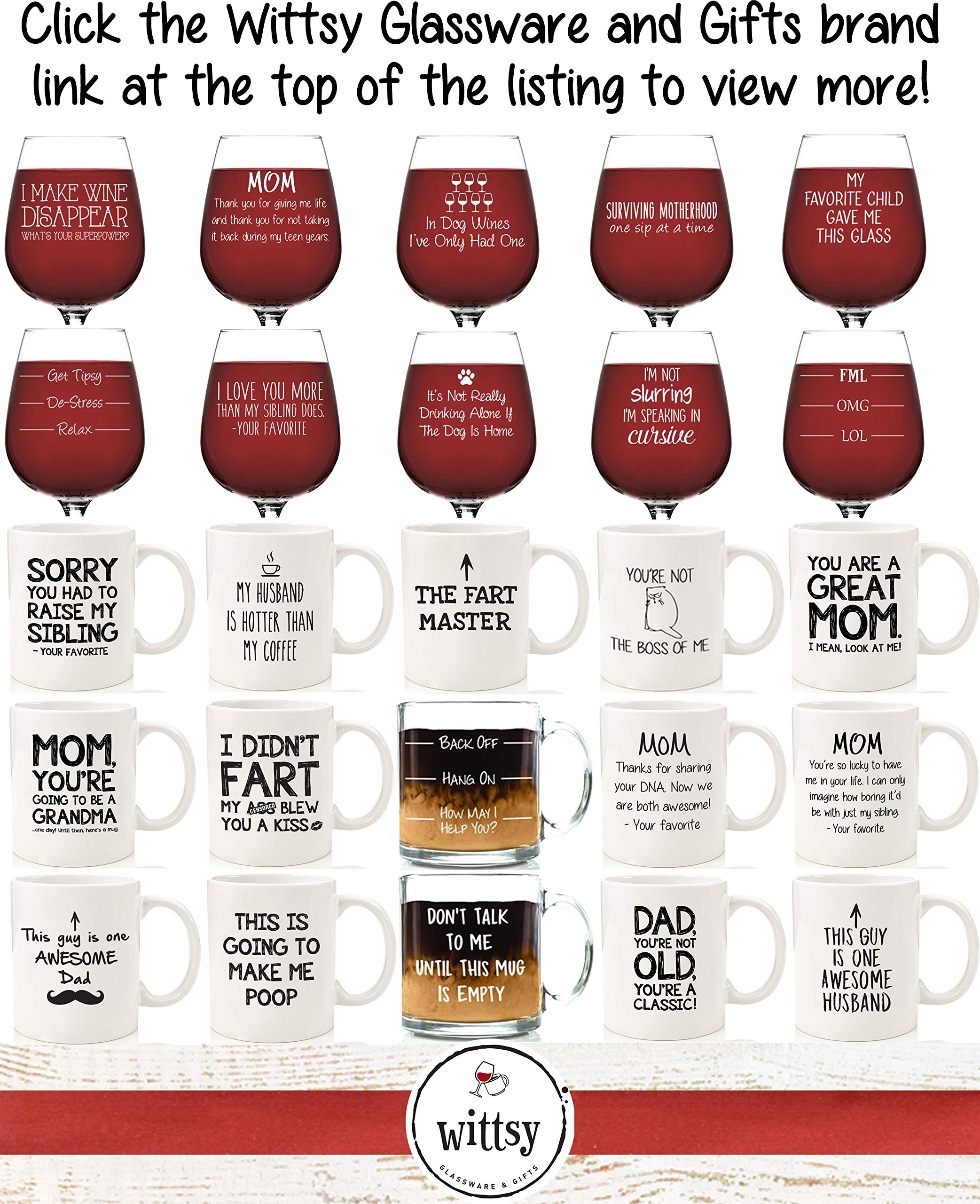 My Favorite Child Gave Me This Funny Coffee Mug - Best Mom & Dad Gifts - Gag Bday Present Idea from Daughter, Son, Kids - Novelty Birthday Gift for Dad, Mom, Parents - Fun Cup for Men, Women, Him, Her