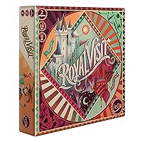 IELLO: Royal Visit, Strategy Board Game, Bring The King to Your Castle, Become a Legend in The Valley, Made for 2 Players, for Ages 8 and Up
