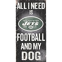 Fan Creations N0640 New York Jets Football and My Dog Sign