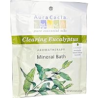 Aura Cacia, Mineral Bath Eucalyptus, 2.5 Ounce