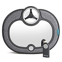 Munchkin® Brica® Breeze Baby in-Sight® Fan Car Mirror, Grey