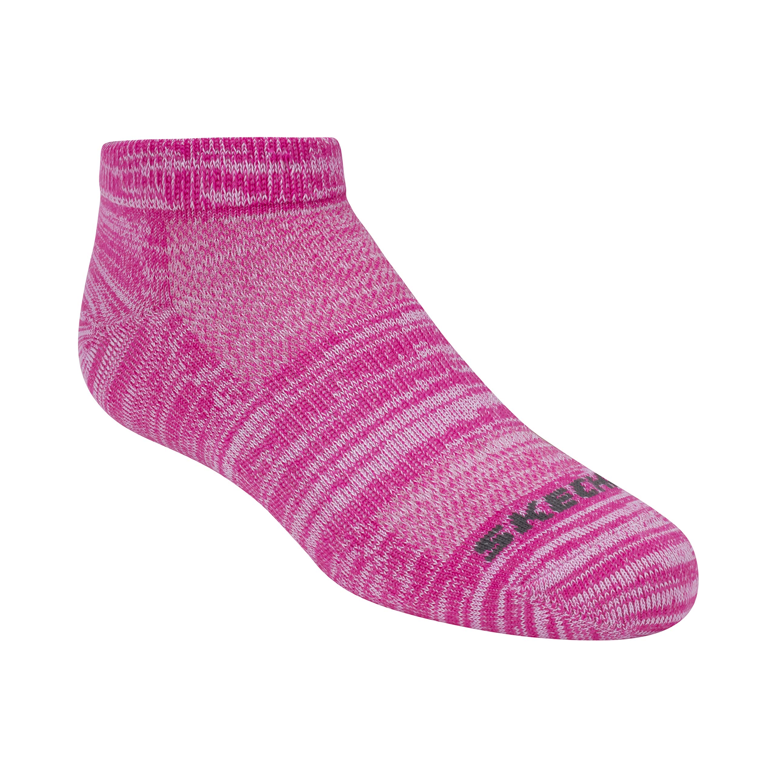 Skechers Girls' 6 Pack Low Cut Socks