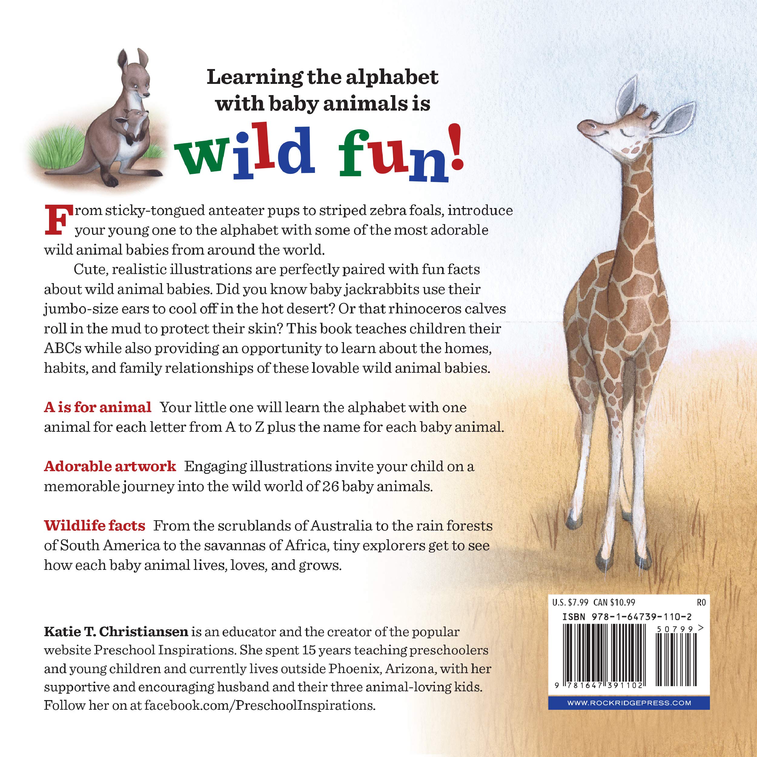 Mua Wild Animal Babies: An Alphabet Book trên Amazon Mỹ chính hãng 2023 |  Fado