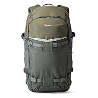 Lowepro LP37016-PWW Flipside Trek BP 450 AW Backpack for Camera, Grey/Dark Green