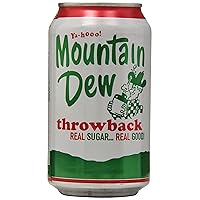 Mountain Dew Throwback, 12 Fl Oz (pack of 12)