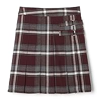 French Toast Girls' Adjustable Waist Pleated-Front Two-tab Scooter