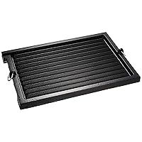 Endo Shoji AGL06001 Commercial Square Grill Pan, Large, Cast Iron