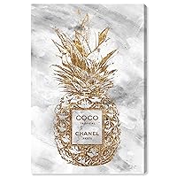 Oliver Gal 'Coco Tropical' Gold Fashion Wall Art Print Premium Canvas 10
