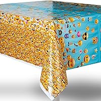 Emoji Plastic Tablecloth, 84