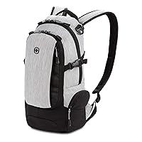 SwissGear 3598 Backpack Narrow Daypack, Light Grey/Heather, 18-Inch