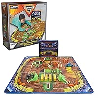 Ultimate Arena Playmat & Storage with 2 Exclusive Monster Trucks, 1:64 Scale, 20 Accessories, Kids Toys for Boys and Girls Ages 4-6+