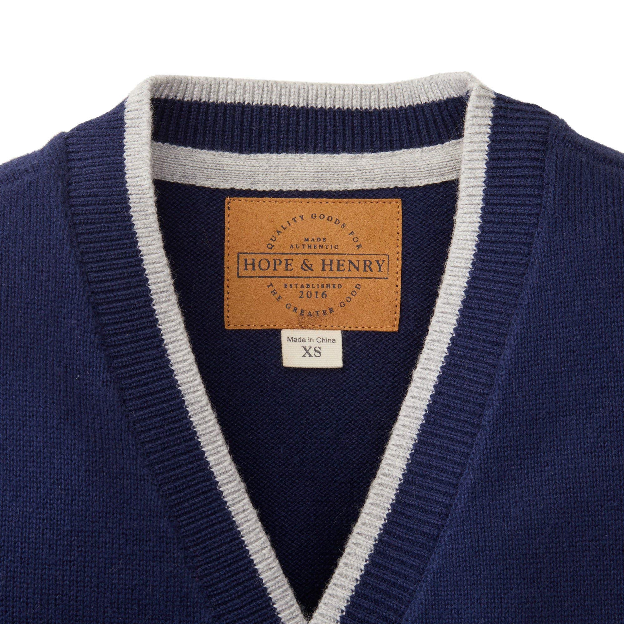 Hope & Henry Boys' Cardigan Sweater