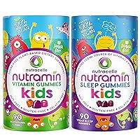 Nutramin's Kids Vegan Multivitamin and Sleep Gummy Bundle