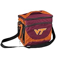 Logo Brands NCAA Unisex Adult 24-Can Cooler with Bottle Opener and Front Dry Storage Pocket, One Size, Multicolor