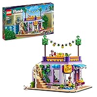 LEGO 41747 Friends Heartlake City Collective Kitchen Toy with Home Accessories, 3 Mini Dolls Plus Churro the Cat Figurine, Combine with the Collective Center (41748)