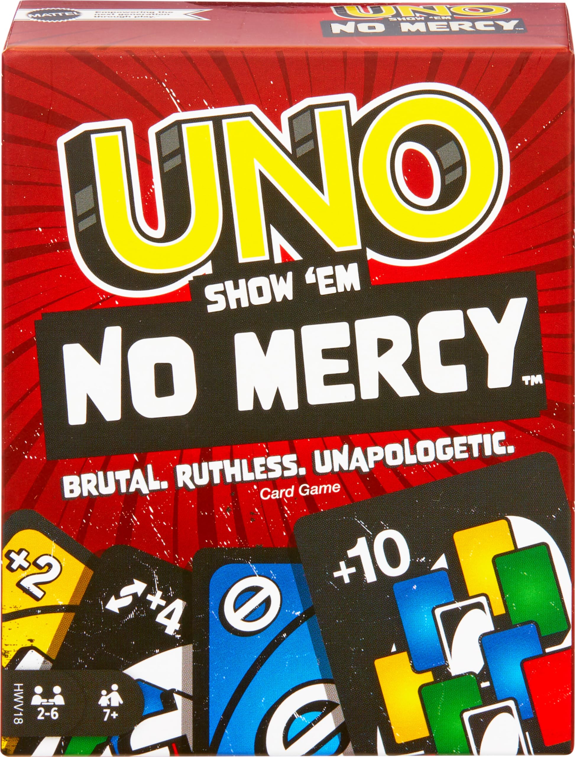 Mattel Games UNO Show 'em No Mercy