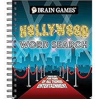 Brain Games - Hollywood Word Search Brain Games - Hollywood Word Search Spiral-bound