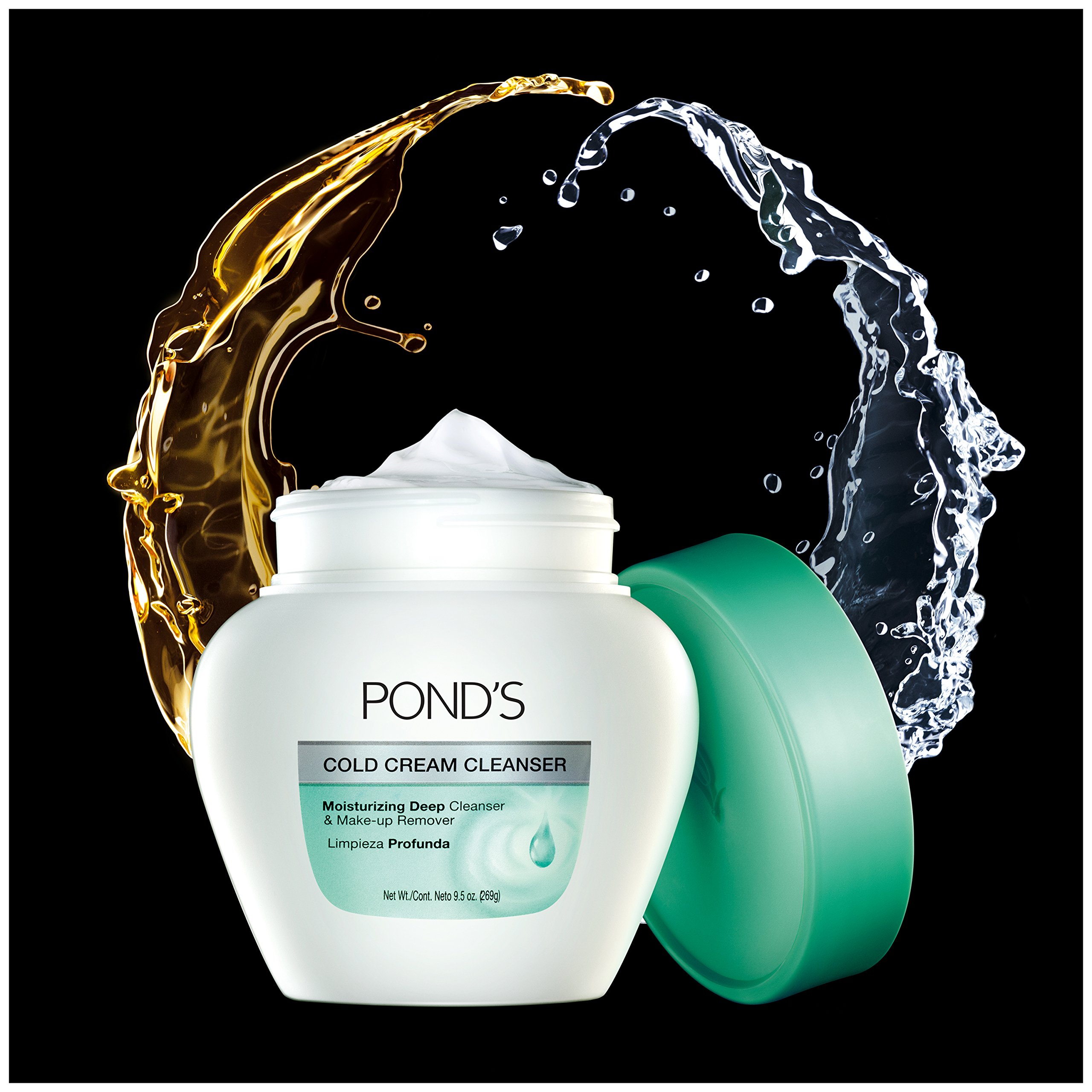 Pond's Makeup Remover Cold Cream, 9.5 Ounce (Pack of 3)