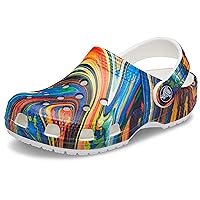 Crocs Kids' Classic Tie Dye Clogs (Little Kid/Big Kid)