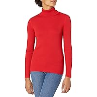 Amazon Essentials Women's Slim-Fit Lightweight Long-Sleeve Turtleneck Sweater